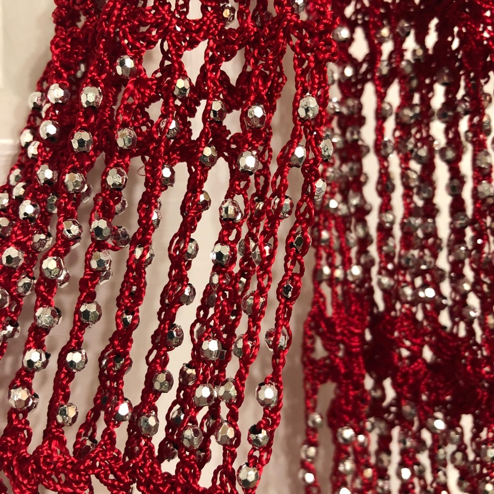 FREE W/ PURCHASE Option! - Jeweled "Scarf-Lace"